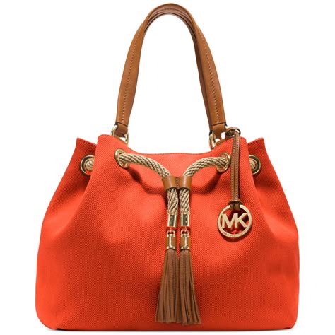 michael kors handbags orange tote|Michael Kors orange crossbody.